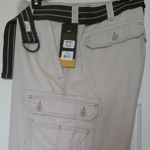Lot of 2 NWT Lee Cargo Shorts